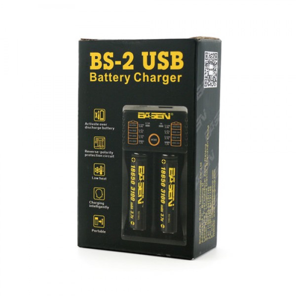 Basen BS2 Li-ion 18650 Pil (Batarya) Şarj Cihazı