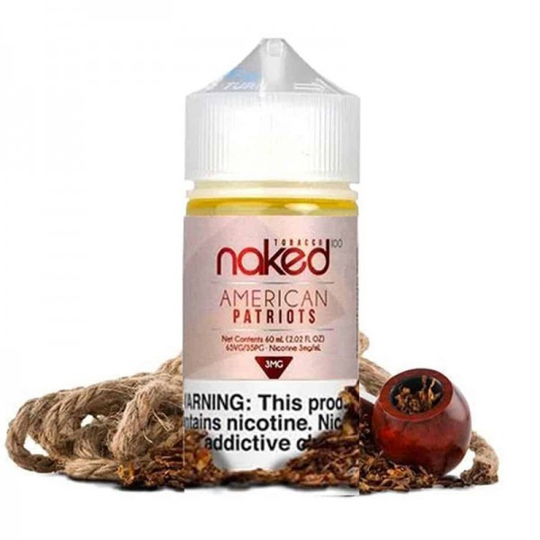 Naked 100 Tobacco - American Patriots (60ML)