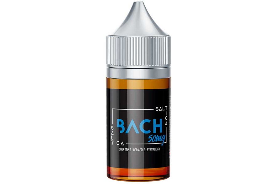 Saltica - Bach Salt Likit (Ekşi Elma, Kırmızı Elma, Çilek) (30ML)