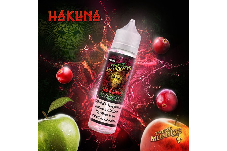 Twelve Monkeys Vapor - Hakuna (60ML)