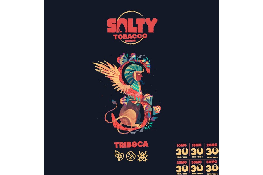 Salty - Tribeca (Tütün/ Vanilya/ Kurabiye) (30ML)