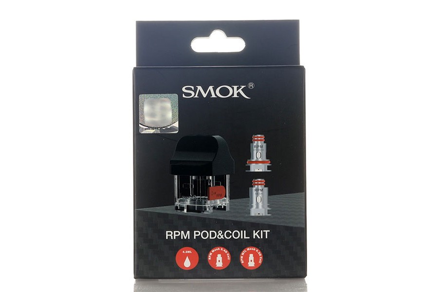 Smok RPM POD Kartuş 4ML (Kartuş +2 Adet Coil)