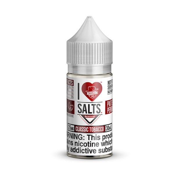 I Love Salts - Classic Tobacco (30ML)