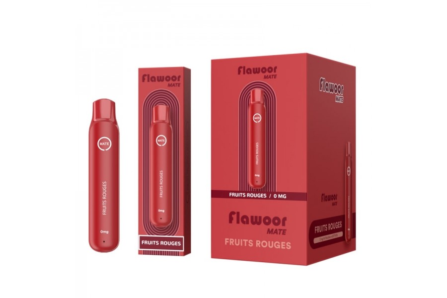 Flawoor Mate - Fruits Rouges 600 Puff Disposable Kit