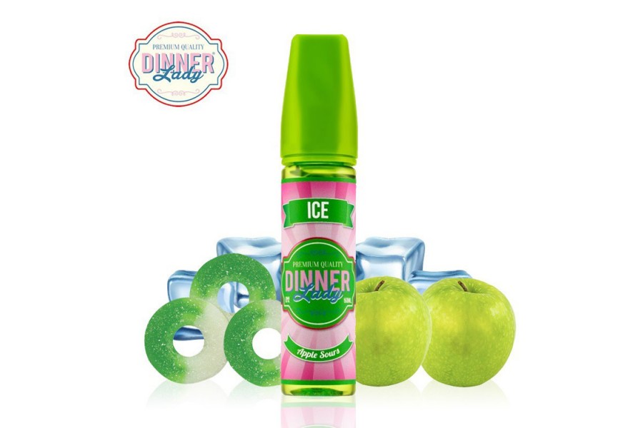 Dinner Lady - Apple Sours ICE (60ML)