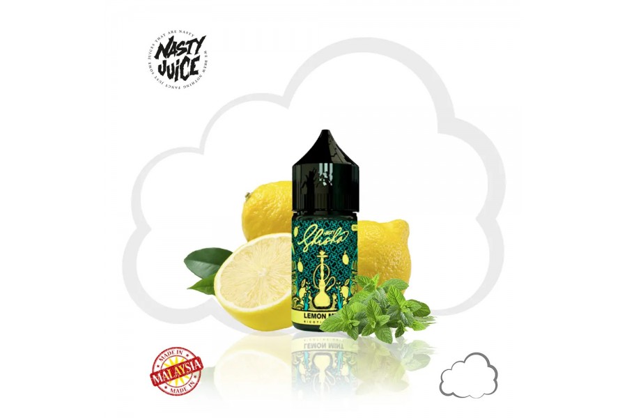 Nasty Salt - Lemon Mint (30mL) Shisha Series