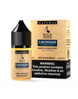 Black Note - Cavendish Tobacco Salt 30ML