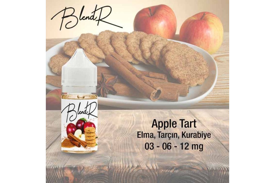 BlendR - Apple Tart (Elma/ Tarçın/ Kurabiye) (30ML)