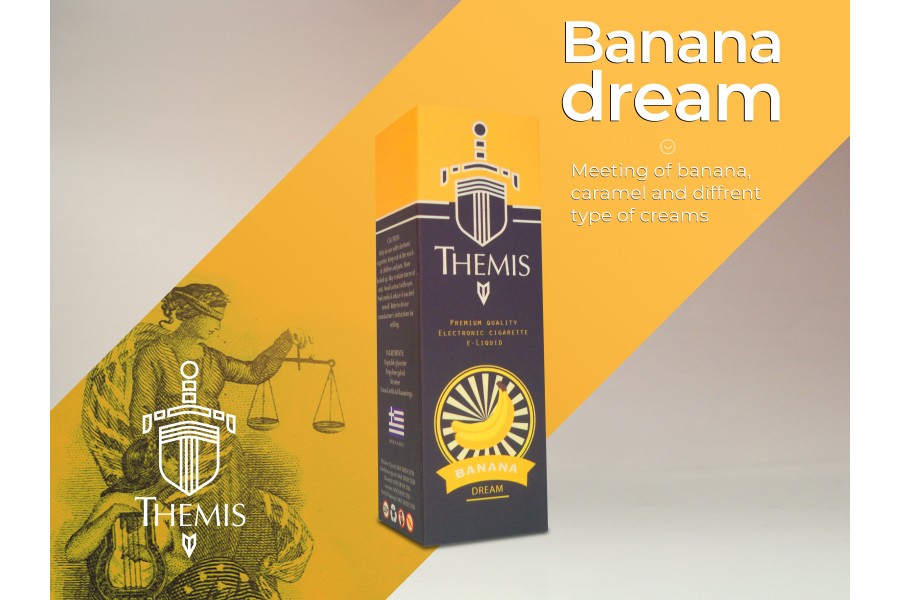 Themis Premium e-Liquid - Banana Dream Elektronik Sigara Likiti (30 ml)