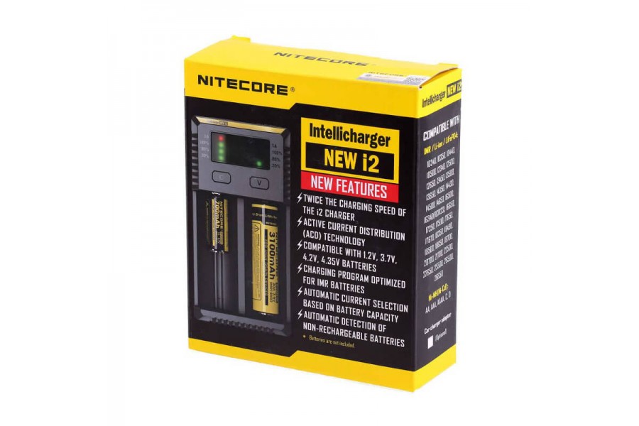Nitecore New i2 Li-ion 18650 Pil Şarj Cihazı