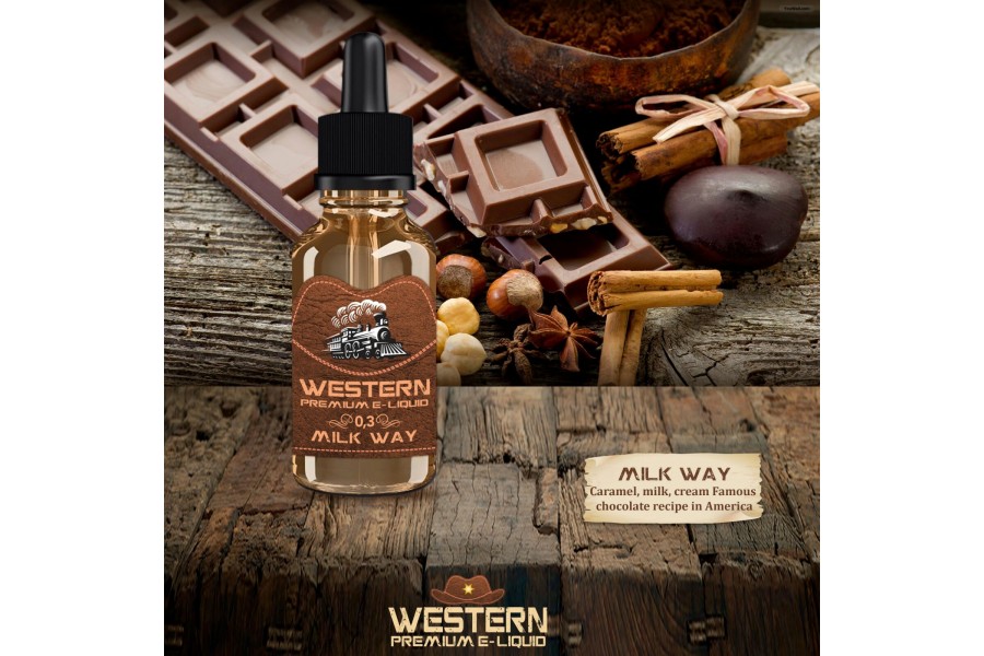Western Premium - Milk Way Elektronik Sigara Likiti (30 ml)