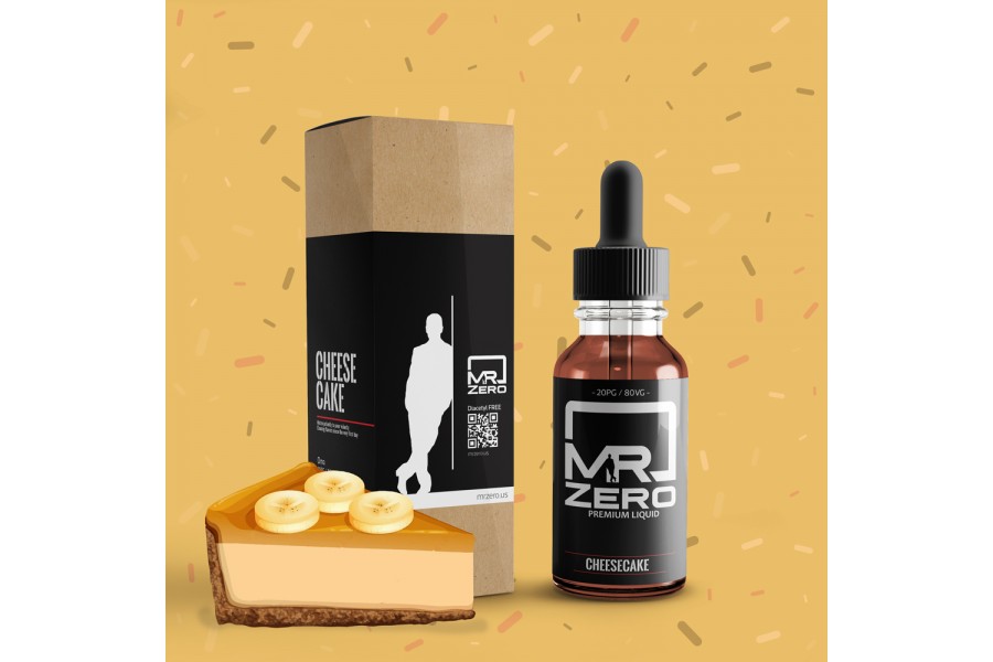 Mr. Zero - Cheese Cake Elektronik Sigara Likiti (30 ml)