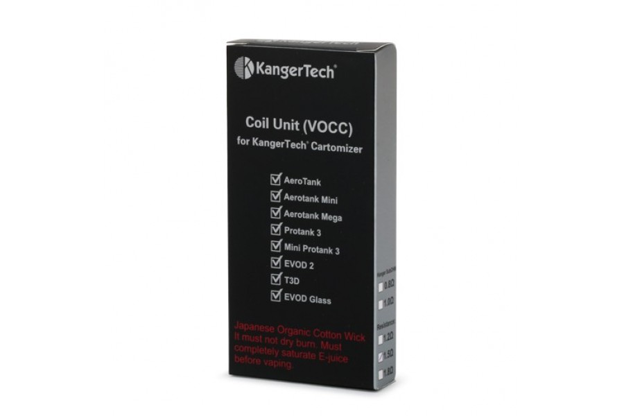KangerTech VOCC Coil 5 Adet