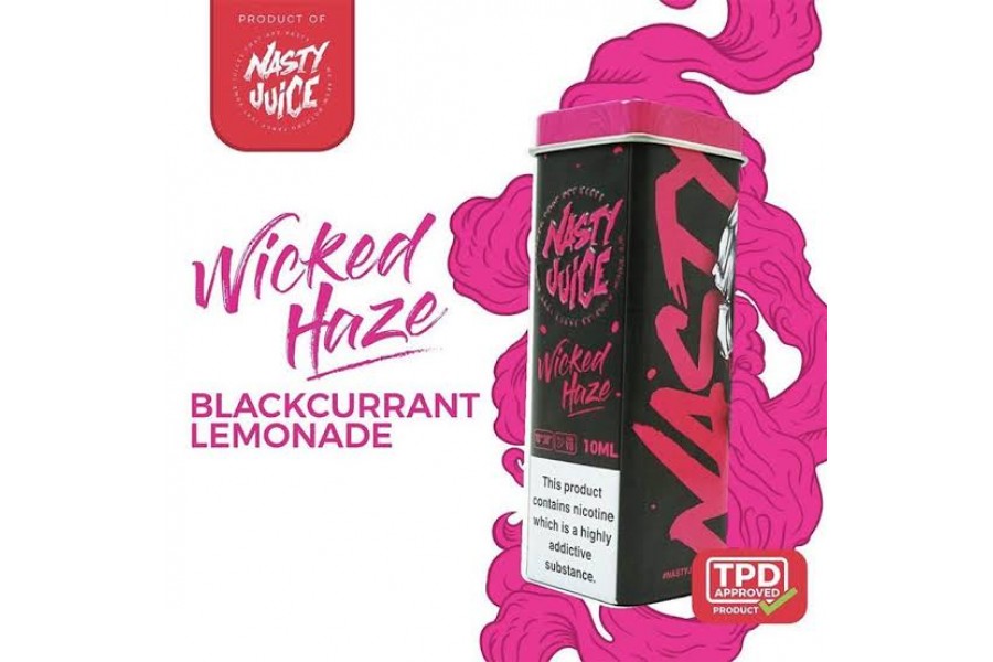 Nasty Juice - Wicked Haze 10ml (Frenk Üzümü-Limonata)