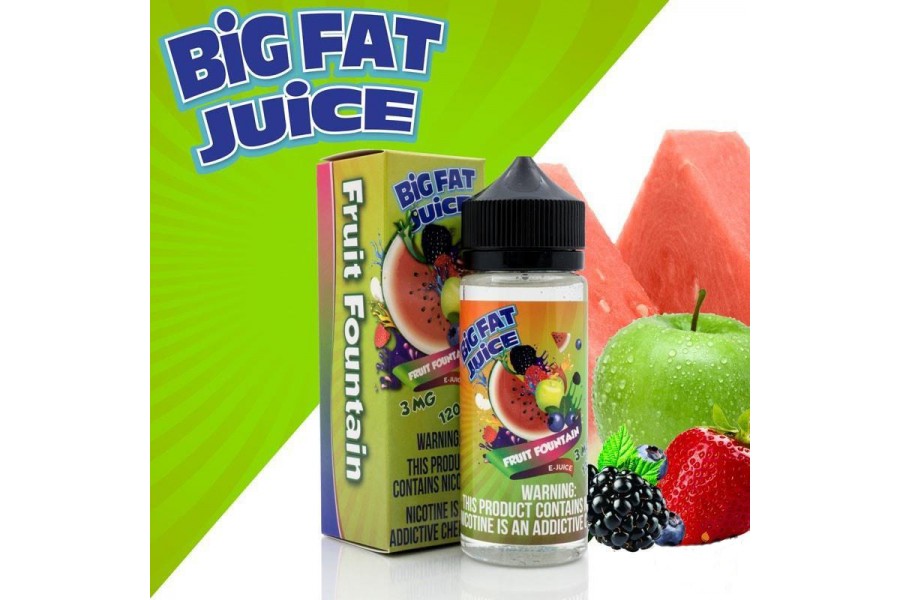 Big Fat Juice Fruit Fountain Premium Likit 120ml