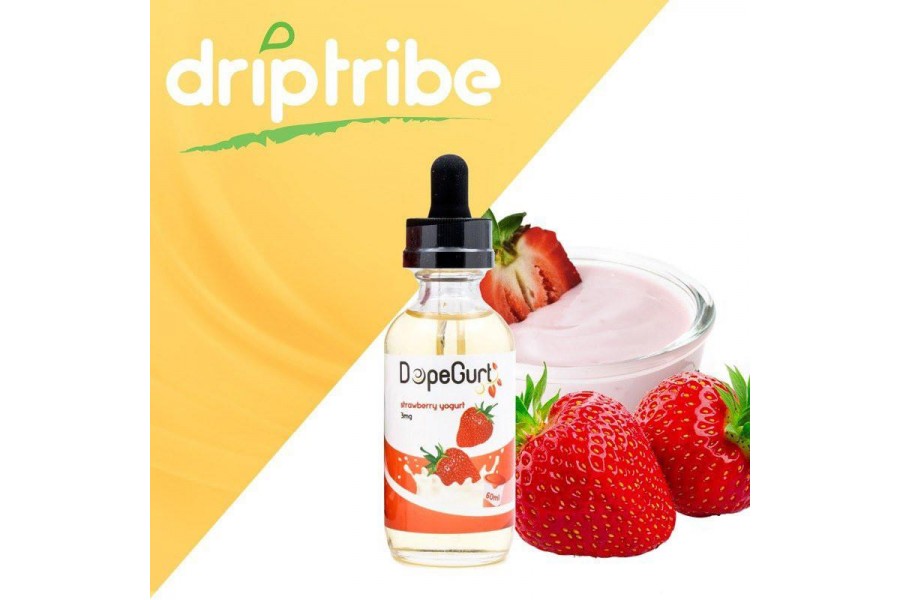 Dopegurt Strawberry Yogurt Premium Likit 60ml